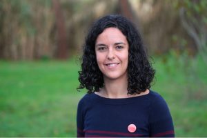 Bordeaux:Manon Aubry at the convention of the Europeans of France Insoumise