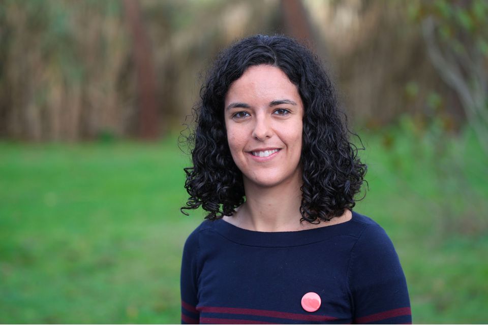Bordeaux:Manon Aubry at the convention of the Europeans of France Insoumise