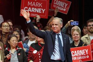 Voters go to the polls on Election Day in Canada