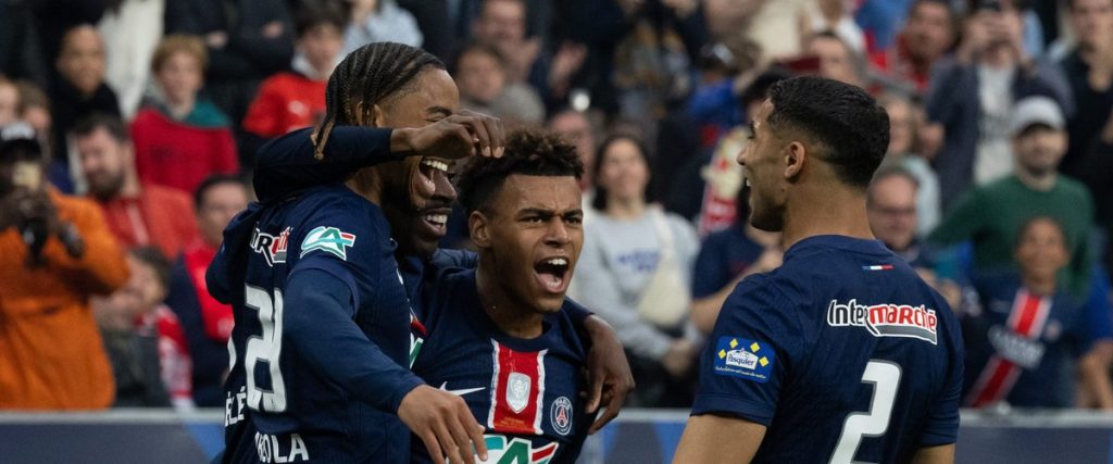 Final of the Coupe de France (PSG - Reims)