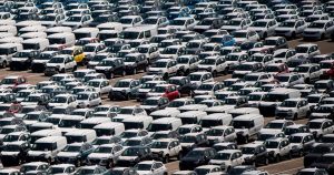 FRANCE-TRANSPORT-SEA-HARBOUR-INDUSTRY-AUTOMOBILE