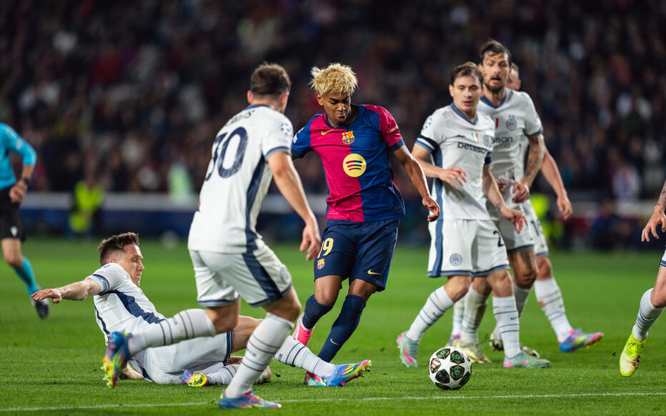 (SP)SPAIN-BARCELONA-FOOTBALL-CHAMPIONS LEAGUE-BARCELONA VS INTER MILAN