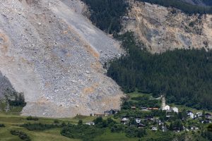 SWITZERLAND-LANDSLIDE-MOUNTAINS